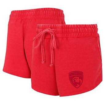 Women's Concepts Sport Red Florida Panthers Volley Fleece Shorts
