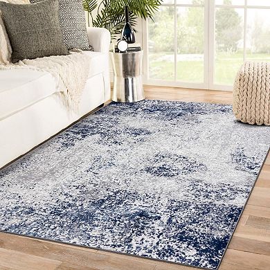 Luxe Weavers Modern Abstract Design Non-Shedding Area Rug
