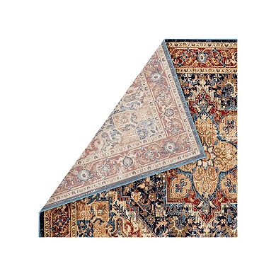 Luxe Weavers Howell Collection Oriental Area Rug Non-Shedding Rug