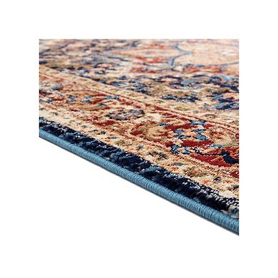 Luxe Weavers Howell Collection Oriental Area Rug Non-Shedding Rug