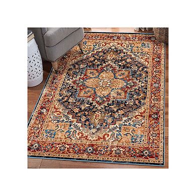 Luxe Weavers Howell Collection Oriental Area Rug Non-Shedding Rug