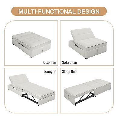 Merax Convertible Arm Chair,Sofa Bed