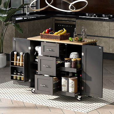 Merax Kitchen Cart