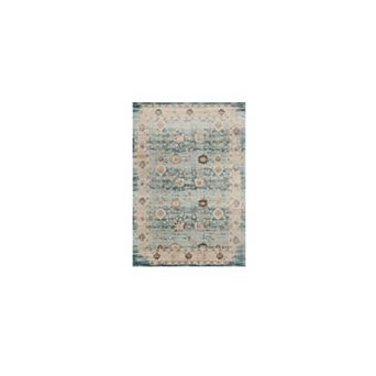 Luxe Weavers Floral Distressed Area Rug, Boho Chic Carpet