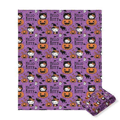 Hello Kitty Spooky Sweet Silk Touch Throw Blanket