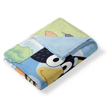 Bluey Family Garden Silk Touch Throw Blanket