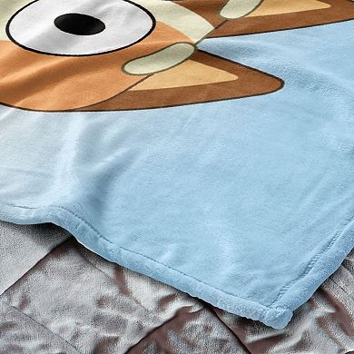 Bluey Family Garden Silk Touch Throw Blanket