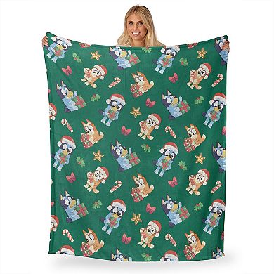 Bluey Holiday Gifting Silk Touch Throw Blanket