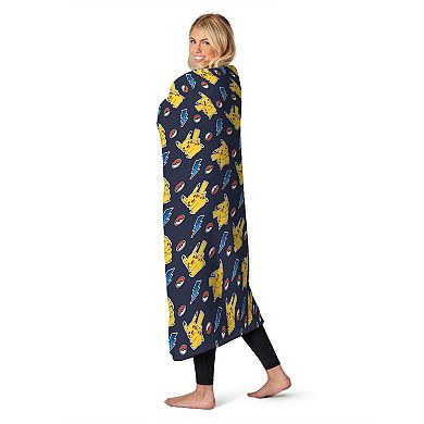 Pokemon Lightning Chase Silk Touch Throw Blanket
