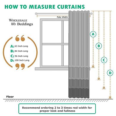 Meridian Room Darkening Thermal Insulated Curtain Pair (set Of 2 Panels)