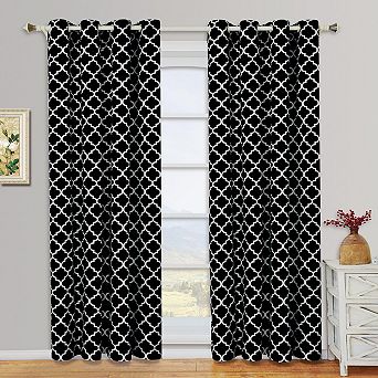 Meridian Room Darkening Thermal Insulated Curtain Pair (set Of 2 Panels)