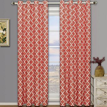 Meridian Room Darkening Thermal Insulated Curtain Pair (set Of 2 Panels)