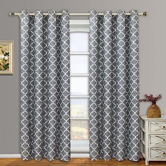 Meridian Room Darkening Thermal Insulated Curtain Pair (set Of 2 Panels)