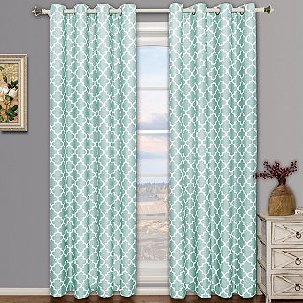 Meridian Room Darkening Thermal Insulated Curtain Pair (set Of 2 Panels)
