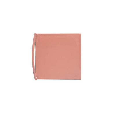 Svelte 30" Coastal Contemporary Iron Saddle-seat Low-back Bar Stool With Foot Rest, Pink Frame