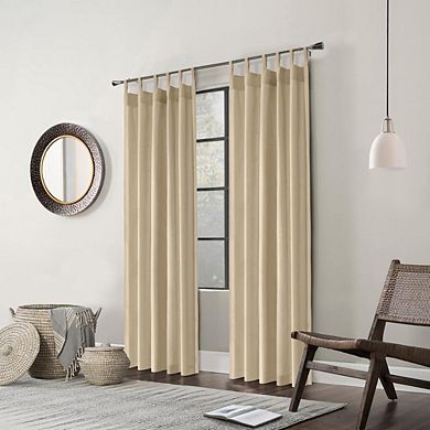 Room Darkening Blocks Some Light Provides Daytime And Nighttime Privacy Curtain Panel Pair