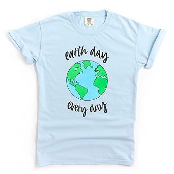 Earth Day Every Day Garment Dyed Tees