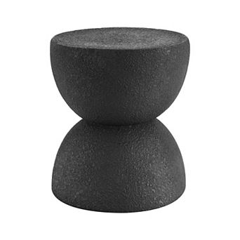 Greta 18" Mid-century Modern Drum Accent Table