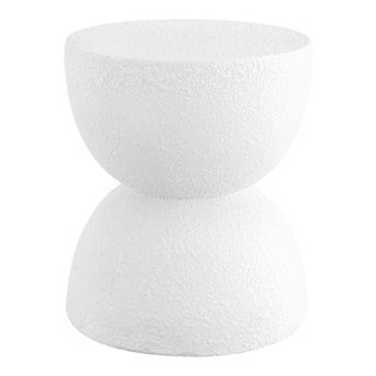 Greta 18" Mid-century Modern Drum Accent Table