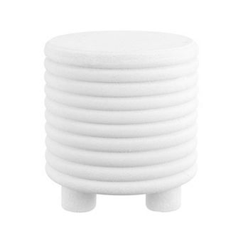 Evans 18" Minimalist Modern 3-legged Drum Accent Table