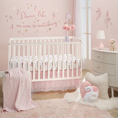 Lambs & Ivy Ballerina Baby Dance Like No One Is Watching Wall Decals/stickers