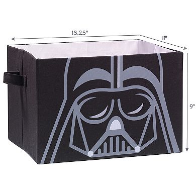 Lambs & Ivy Star Wars Darth Vader Foldable/collapsible Storage Bin Organizer