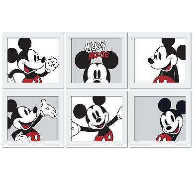 Lambs & Ivy Disney Baby Mickey Mouse Unframed Nursery/child Wall Art