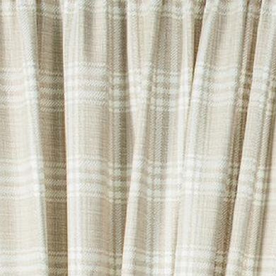 Bartlett Unlined 2-Piece Window Curtain Premium Tailored Panels with Ties