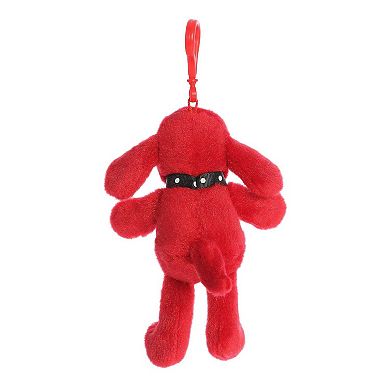 Aurora Small Red Clifford 6" Clip-On Playful Stuffed Animal