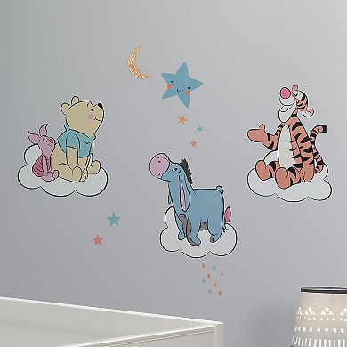 Lambs & Ivy Disney Baby Winnie The Pooh Hugs Piglet/eeyore/tigger Wall Decals