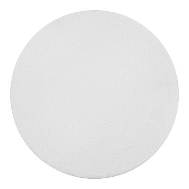 Brady 16.25" Minimalist Modern Drum Accent Table