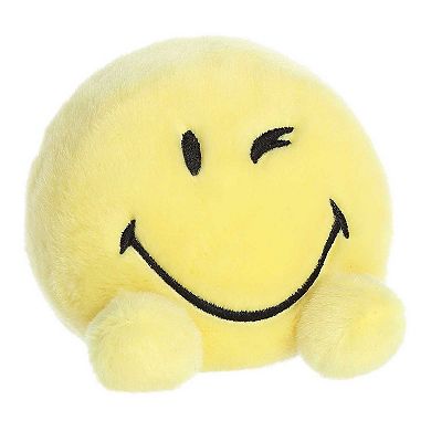 Aurora Mini Yellow Smileyworld Palm Pals 5" Wink Vibrant Stuffed Animal