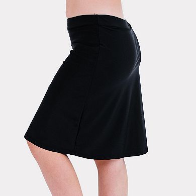 Girl's Knee Length Swim Skort