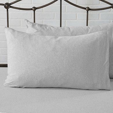 Madelinen® Cotton Blend Heathered Jersey Knit Sheet Set