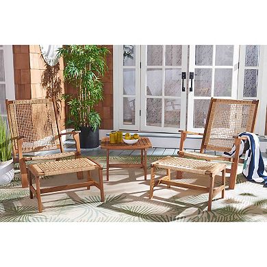 Safavieh Chantelle Outdoor 5-pc. Chair, Stool & Table Set