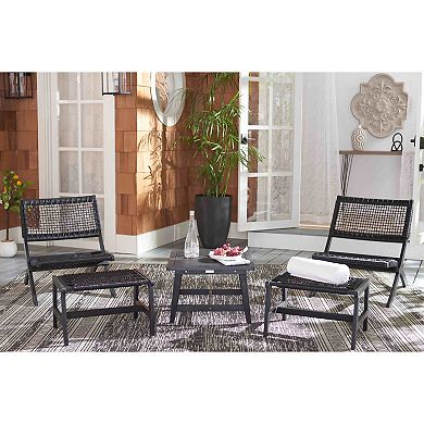 Safavieh Casella Outdoor 5-pc. Chair, Stool & Table Set