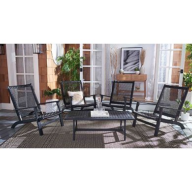 Safavieh Deven Outdoor 5-pc. Coffee Table & Chairs Set