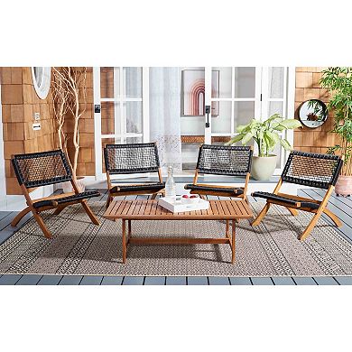 Safavieh Blaze Outdoor 6-pc. Coffee Table & Chairs Set