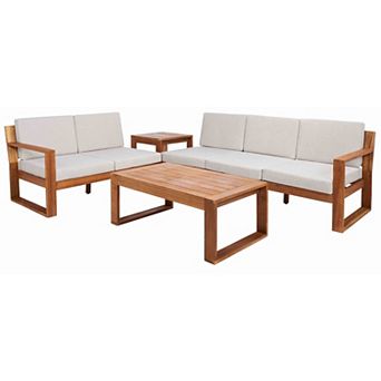Safavieh Catryn 4 pc Outdoor Living Set