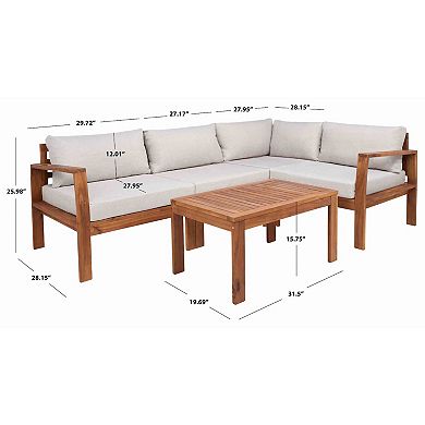 Safavieh Endelia 5-pc. Outdoor Living Set