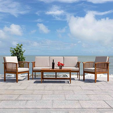 Safavieh Finnick Outdoor 4-pc. Living Set