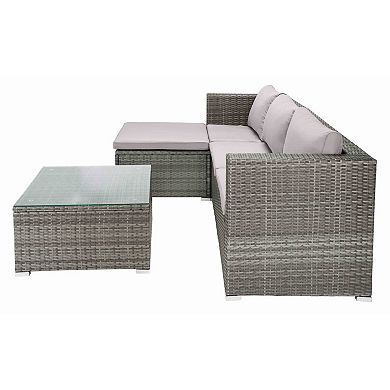 Safavieh Madalina 4-pc. Outdoor Living Set