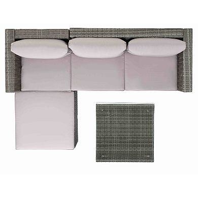 Safavieh Madalina 4-pc. Outdoor Living Set