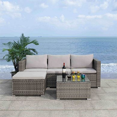 Safavieh Madalina 4-pc. Outdoor Living Set