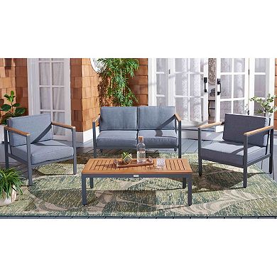 Safavieh Chicopee 4-pc. Outdoor Living Set