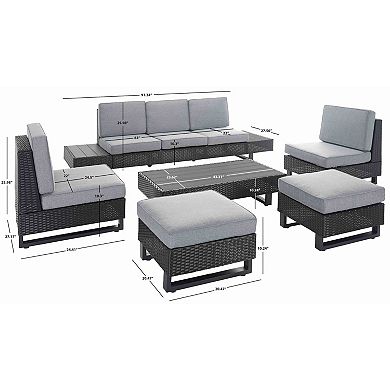 Safavieh Dumont 6-pc. Outdoor Living Set