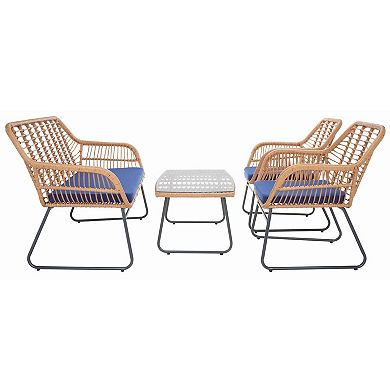 Safavieh Roston 4-pc. Outdoor Living Set