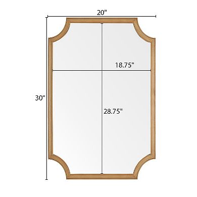 WallBeyond Farmhouse F Wall Mirror