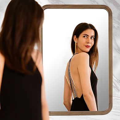 WallBeyond Farmhouse H Wall Mirror