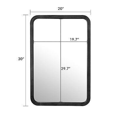 WallBeyond Farmhouse H Wall Mirror